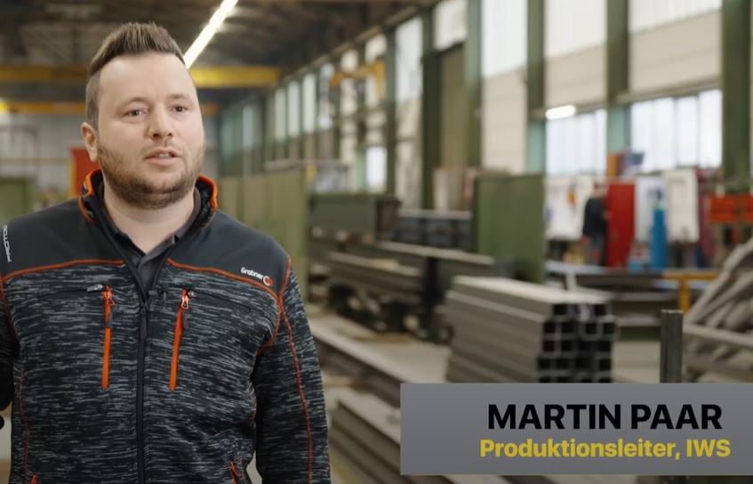 Für welche Schweißanlage hat sich Stahlbau Grabner entschieden?